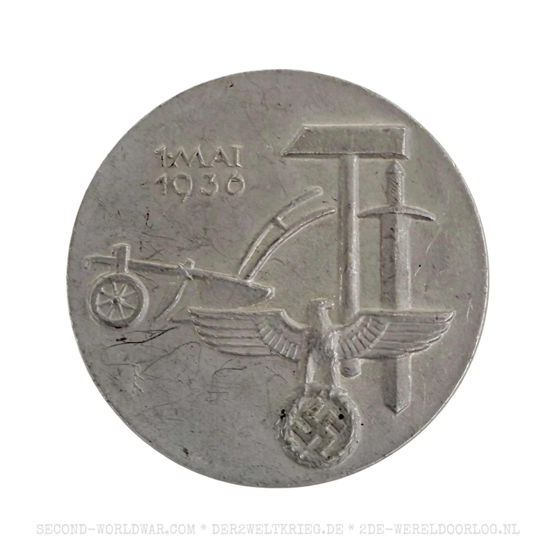 Duitse Tag der Arbeit Abzeichen 1 mei 1936