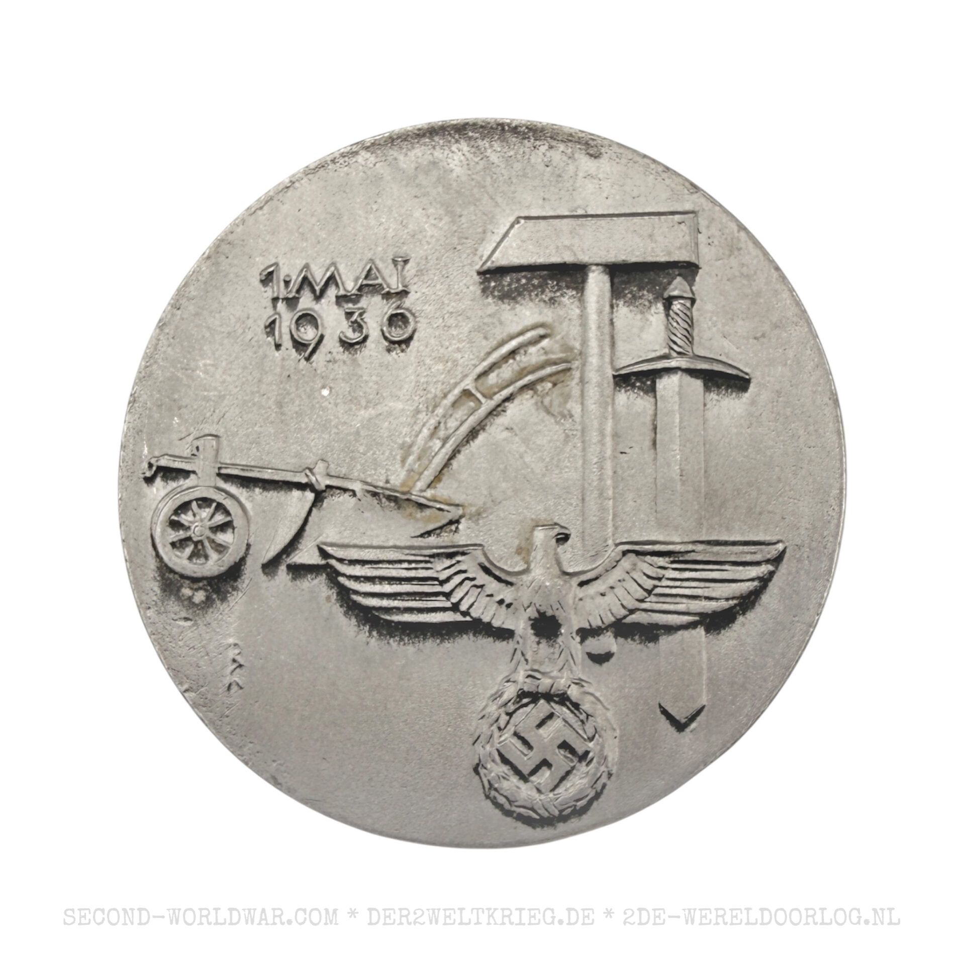 Duitse Tag der Arbeit Abzeichen 1 mei 1936 - Afbeelding 7