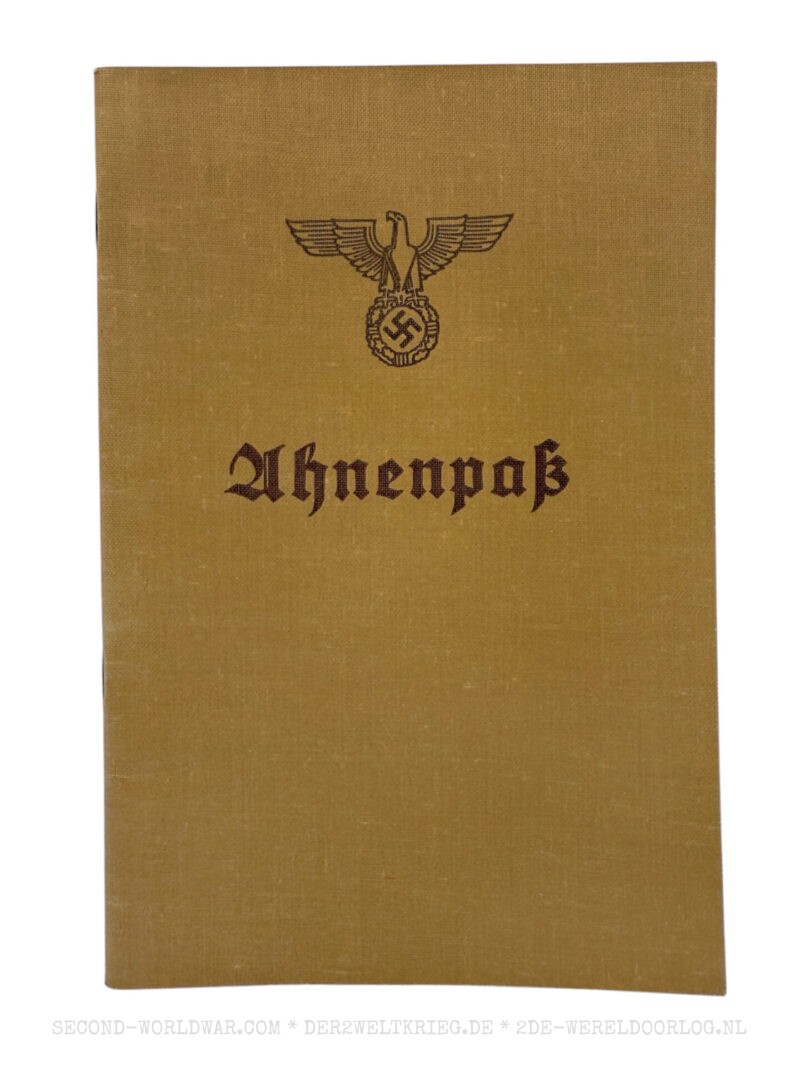 Duitse NSDAP Ahnenpass