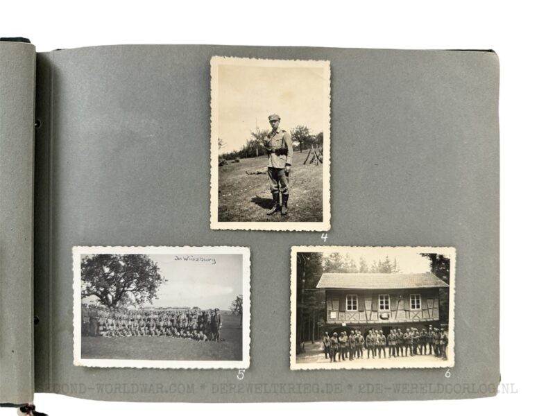 Duits fotoalbum 'Meine Dienstzeit' 1934-1935 - Afbeelding 4