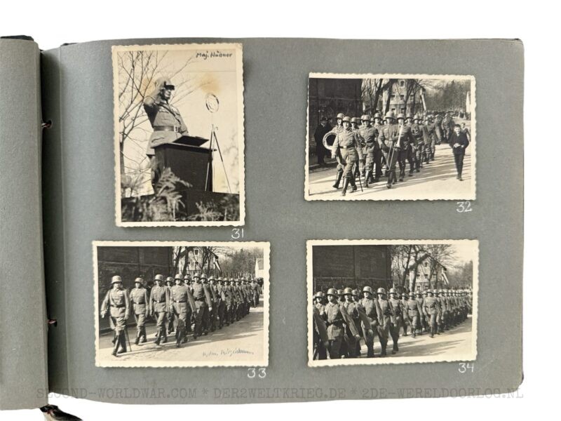 Duits fotoalbum 'Meine Dienstzeit' 1934-1935 - Afbeelding 12