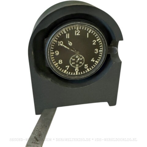 Duitse Luftwaffe bureauklok (Betriebsuhr) Junghans 1943