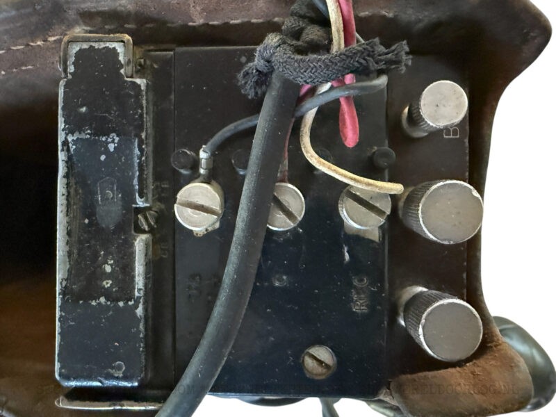 Amerikaanse veldtelefoon EE-8-B in leren tas - Afbeelding 4
