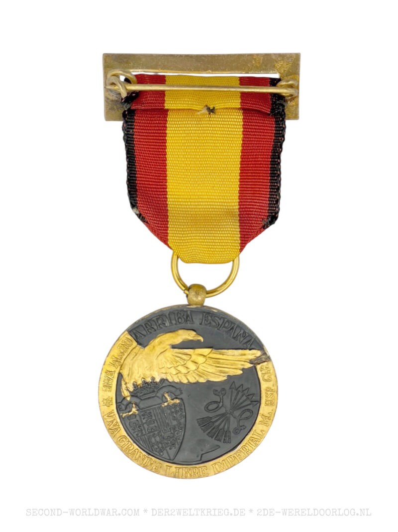 Medaille voor de Spaanse Burgeroorlog 1936-1939 met doosje - Afbeelding 3