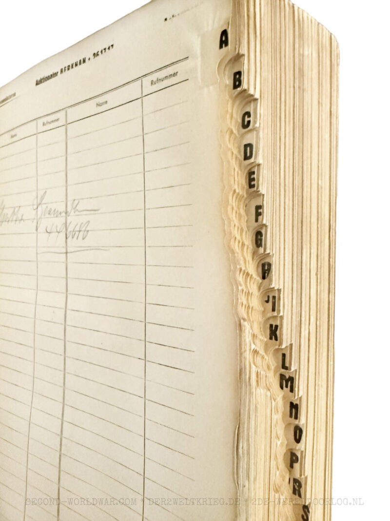 Duits telefoonboek Berlijn 1941 - Afbeelding 4