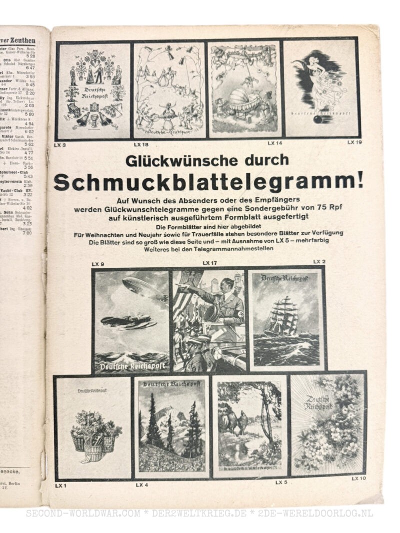 Duits telefoonboek Berlijn 1941 - Afbeelding 5