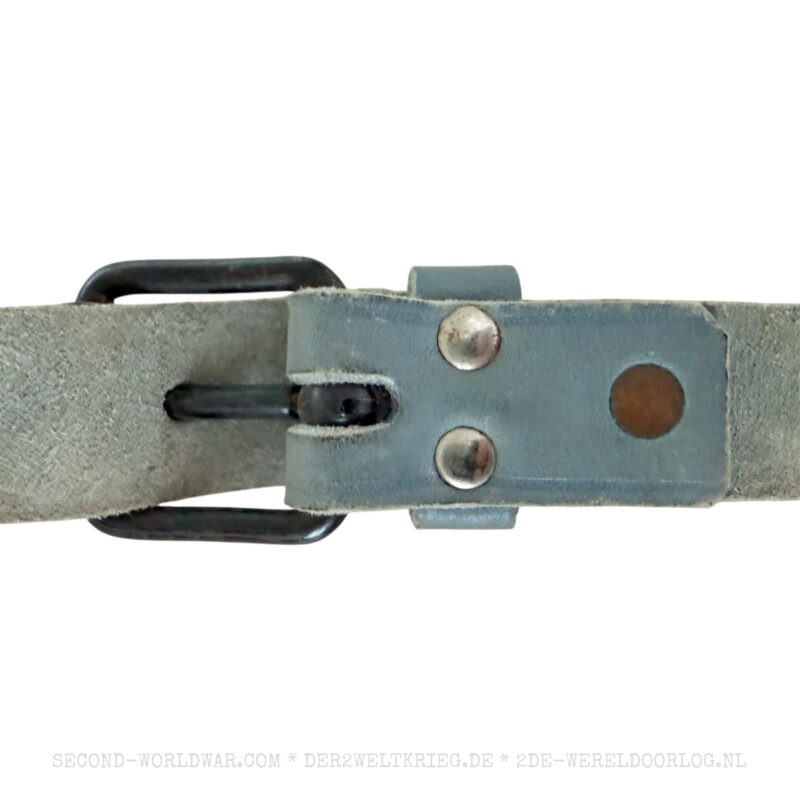 Duitse leren draagriem 1944 voor FF 33 veldtelefoon - Afbeelding 4