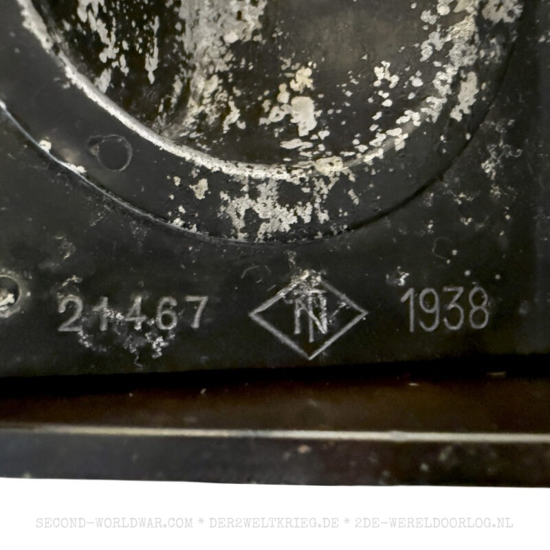 Duitse veldtelefoon (Feldfernsprecher) 33 1938 Telefonbau & Normalzeit Frankfurt - Afbeelding 4