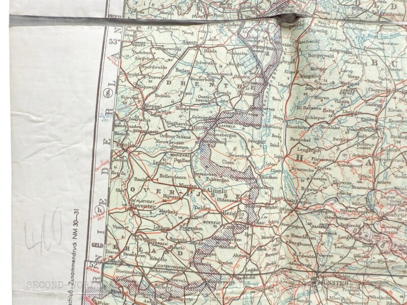 Duitse Luftwaffe Fliegerkarte Duitsland - Afbeelding 4