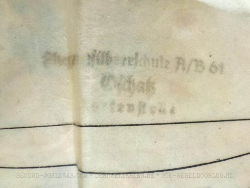 Duitse Luftwaffe Fliegerkarte Denemarken / Kiel - Afbeelding 3