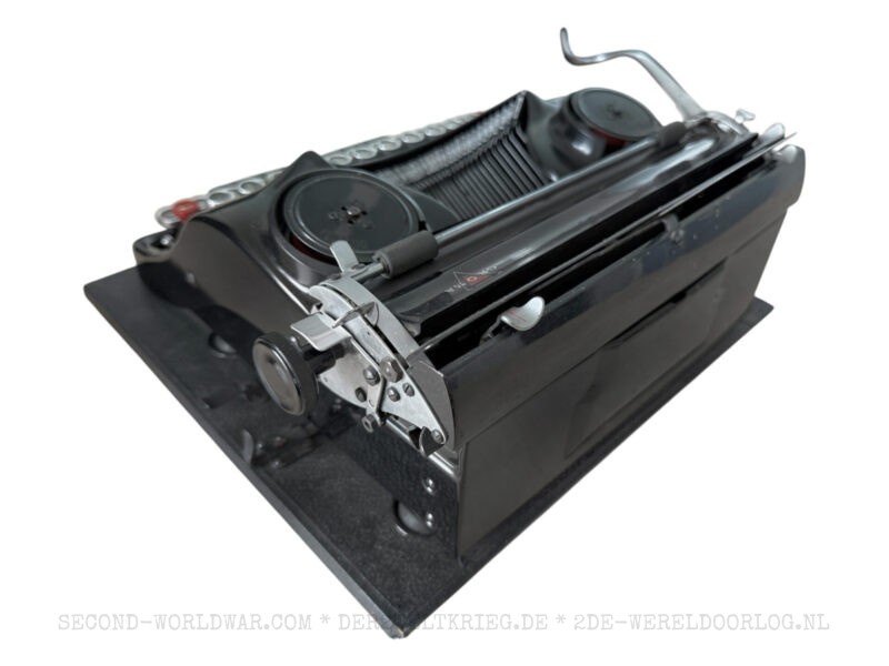 Duitse Groma N typemachine in koffer Waffen-SS 1942 - Afbeelding 2