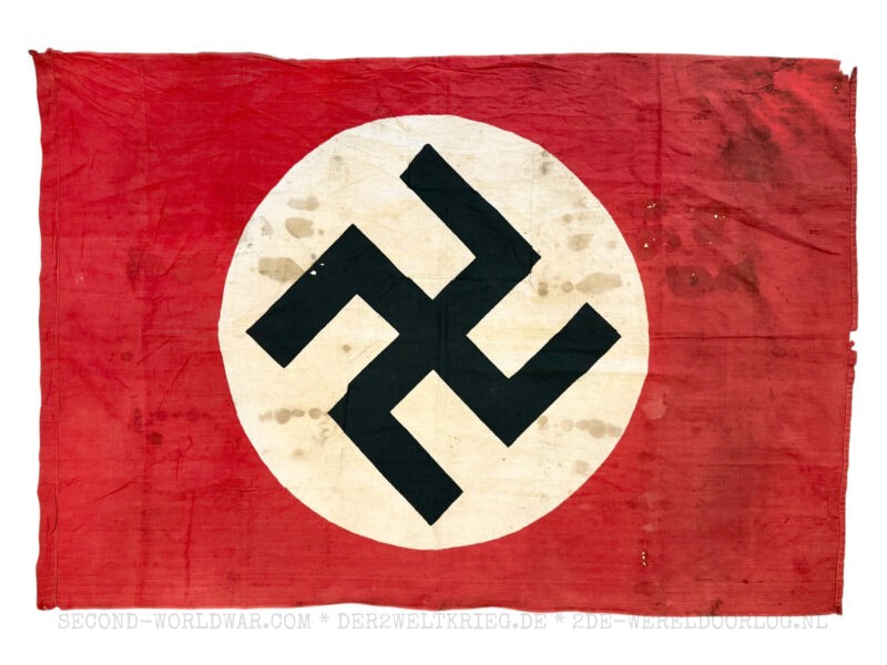 Duitse hakenkruisvlag (Hausfahne) - Afbeelding 2
