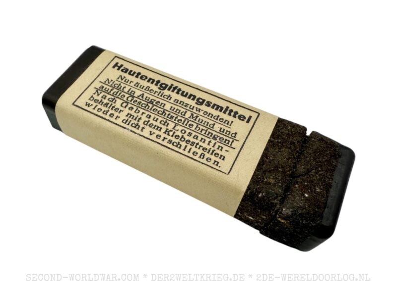 Duits huidontsmettingspoeder (Hautentgiftungsmittel) gbt 1942