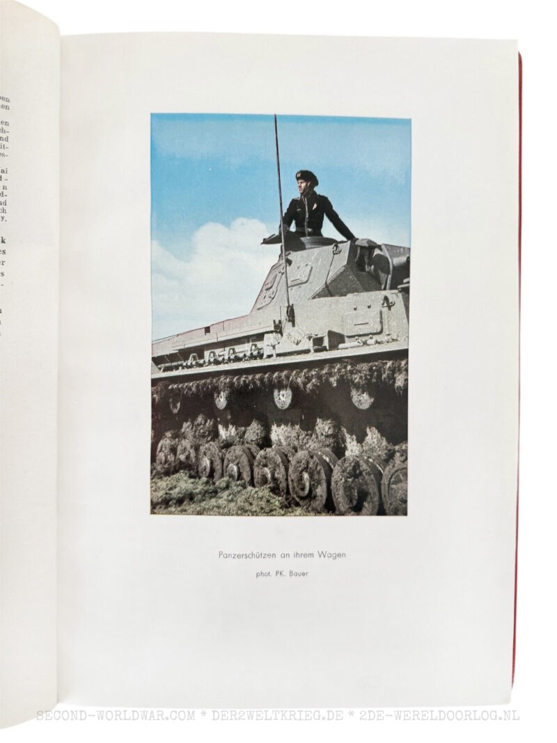 Der Kampf im Westen boek (rood) met 100 stereofoto's en bril - Afbeelding 5