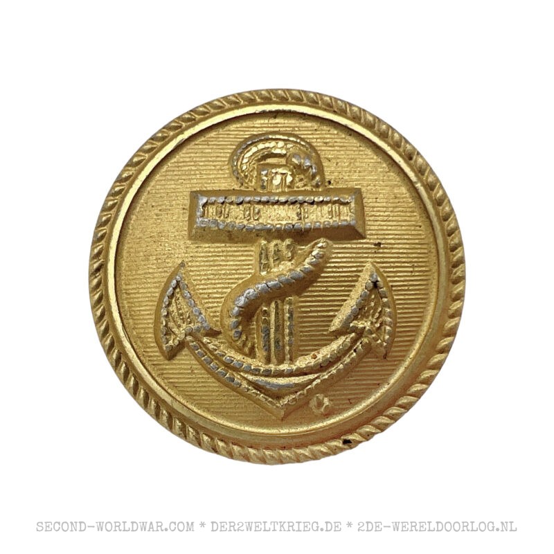 Duitse Kriegsmarine uniform knoop 1940