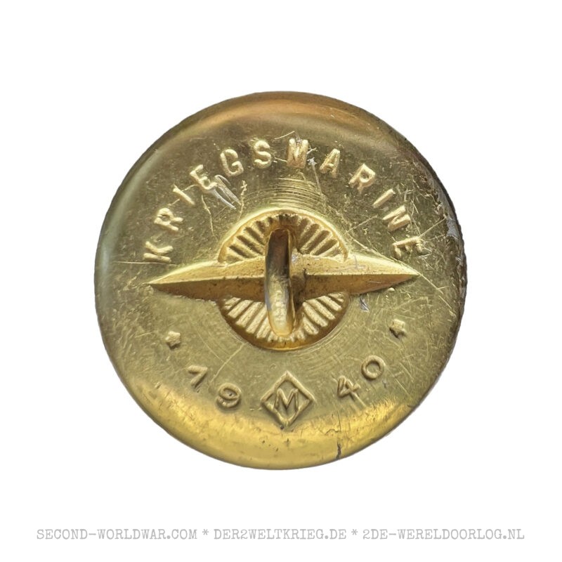 Duitse Kriegsmarine uniform knoop 1940 - Afbeelding 4