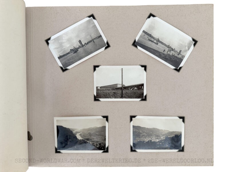 Duits fotoalbum Kriegsmarine Noorwegen 1940-1941 - Afbeelding 8