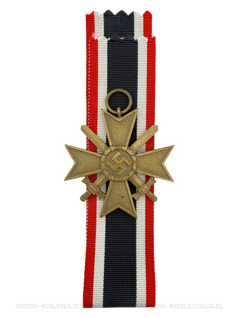 Duits Kriegsverdienstkreuz 2de klasse (KVK2) met zwaarden brons