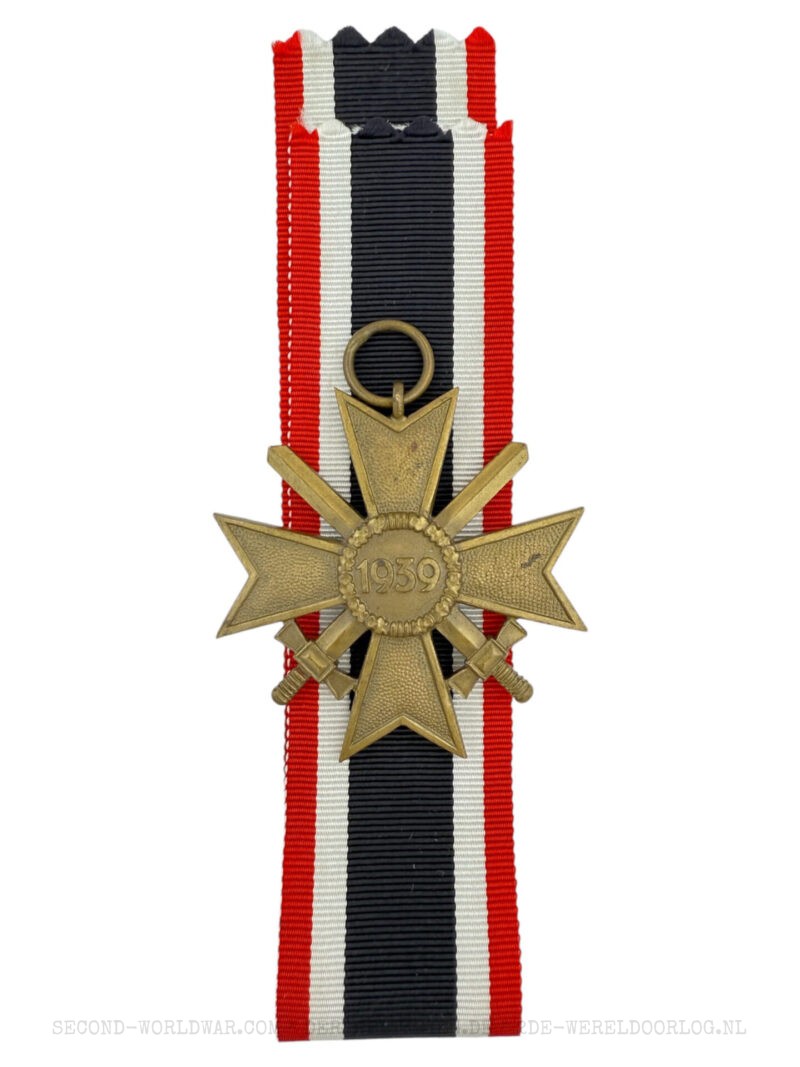 Duits Kriegsverdienstkreuz 2de klasse (KVK2) met zwaarden brons - Afbeelding 2