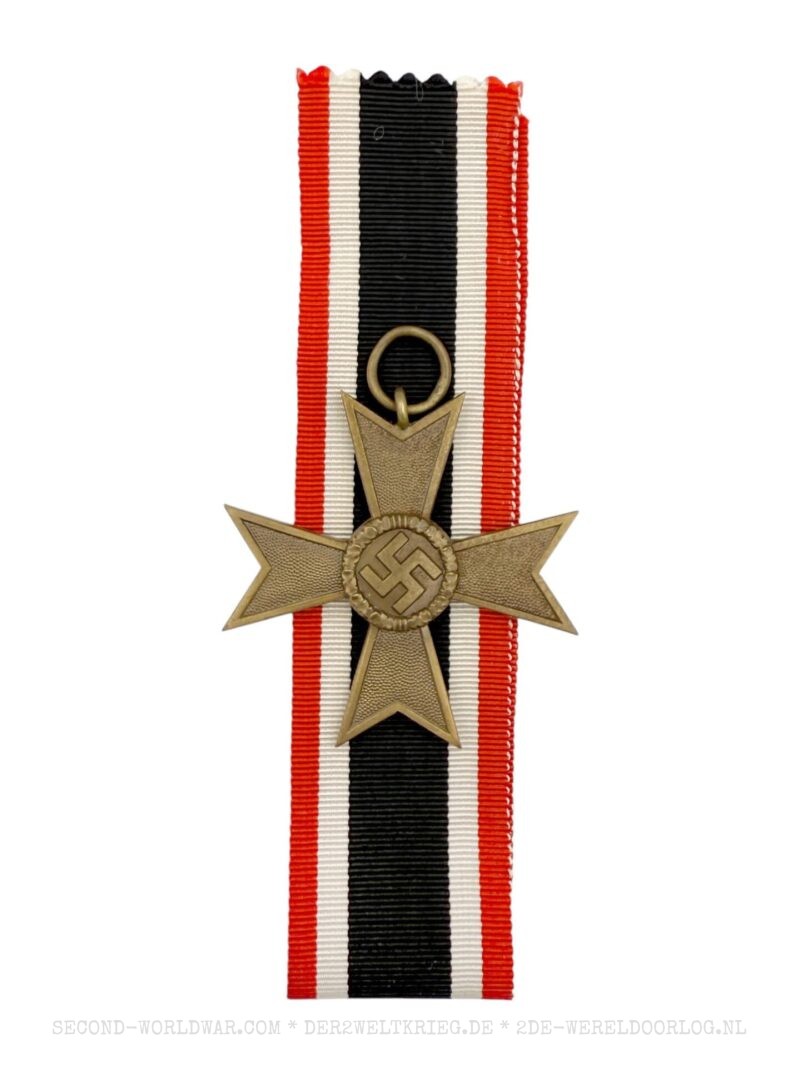 Duits Kriegsverdienstkreuz 2de klasse (KVK2) zonder zwaarden brons