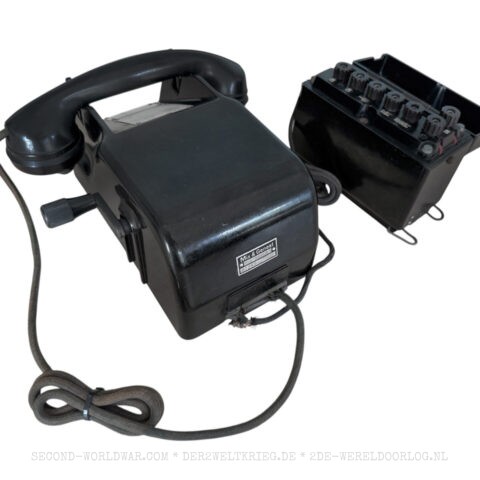 Duitse bureautelefoon (Tischfernsprecher 38) M&G 1940