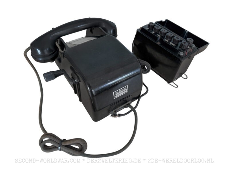 Duitse bureautelefoon (Tischfernsprecher 38) M&G 1940