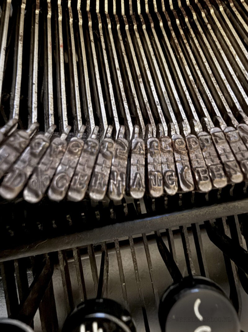 Duitse Olympia Robust typemachine Waffen-SS 1942 - Afbeelding 7