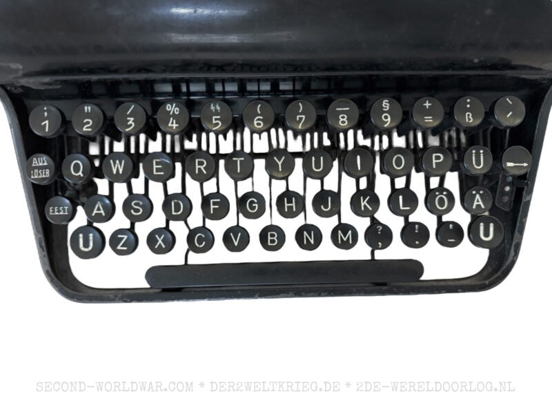 Duitse Olympia Robust typemachine Waffen-SS 1943 - Afbeelding 5
