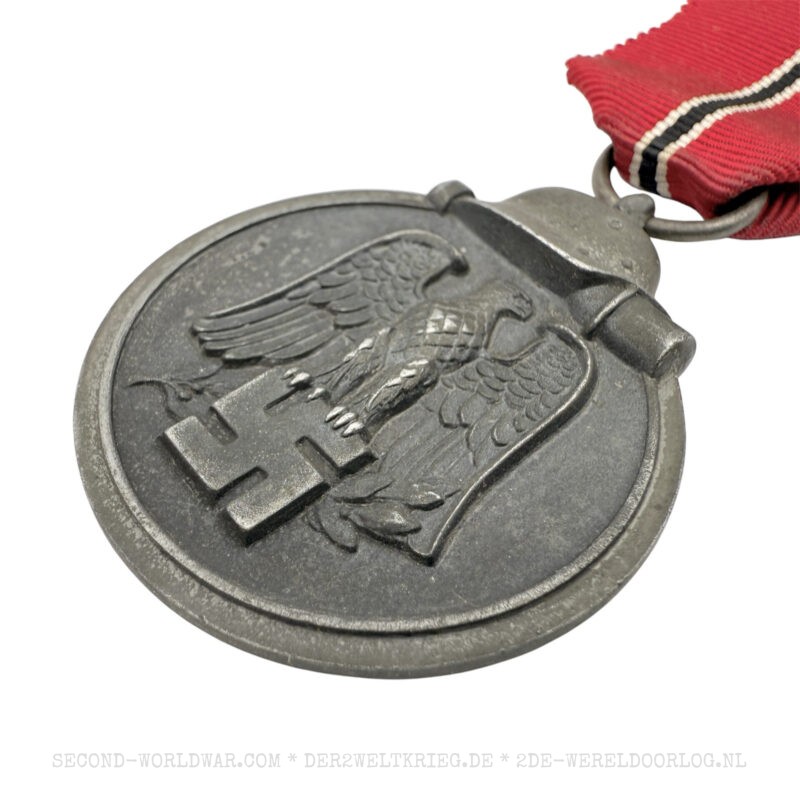 Duitse Oostfrontmedaille (Winterschlacht im Osten) 60 met zakje - Afbeelding 3