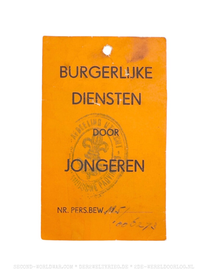 Nederlands persoonsbewijs Maartensdijk met distributie stamkaarten - Afbeelding 8