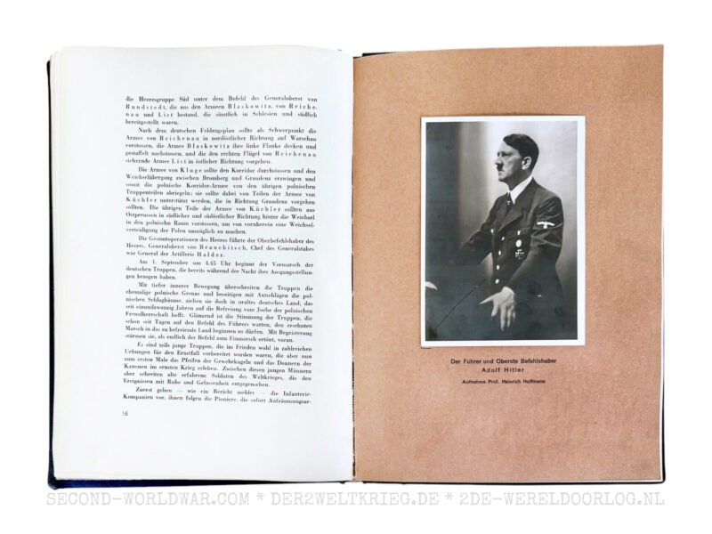 Die Soldaten des Führers im Felde boek (blauw) met 100 stereofoto's en bril - Afbeelding 5