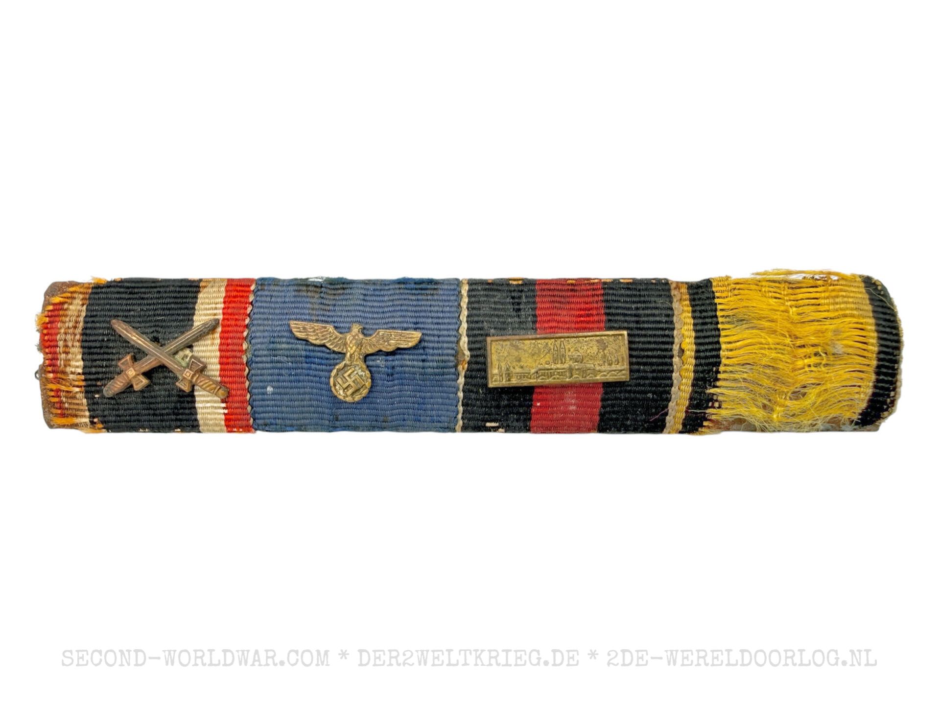 Duitse Wehrmacht baton (Bandspange) 4-delig