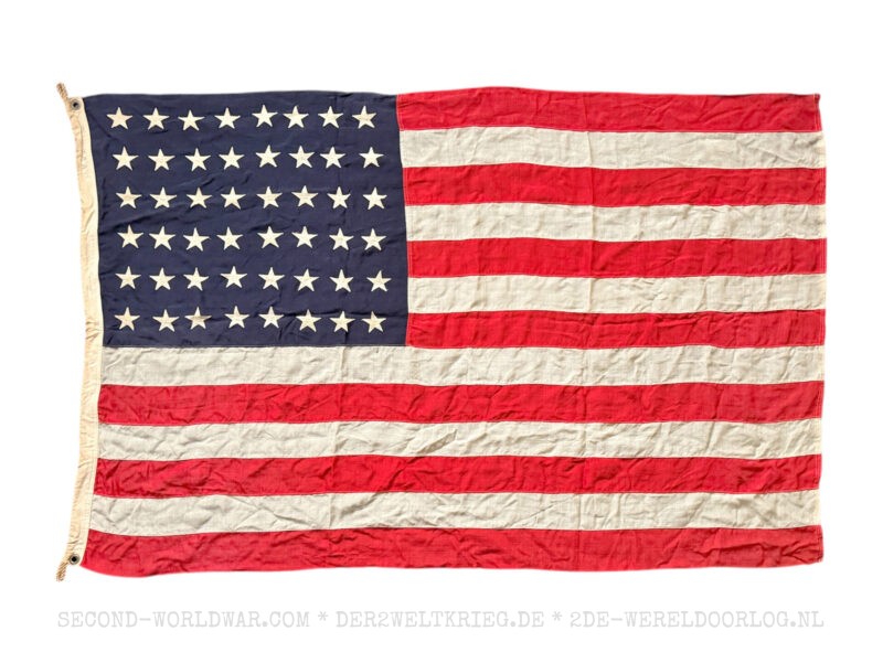 Amerikaanse 48-sterren vlag wol