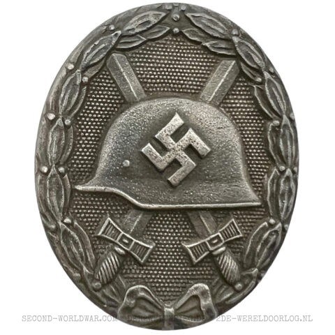 Duitse gewondenbadge (Verwundetenabzeichen) zilver 92