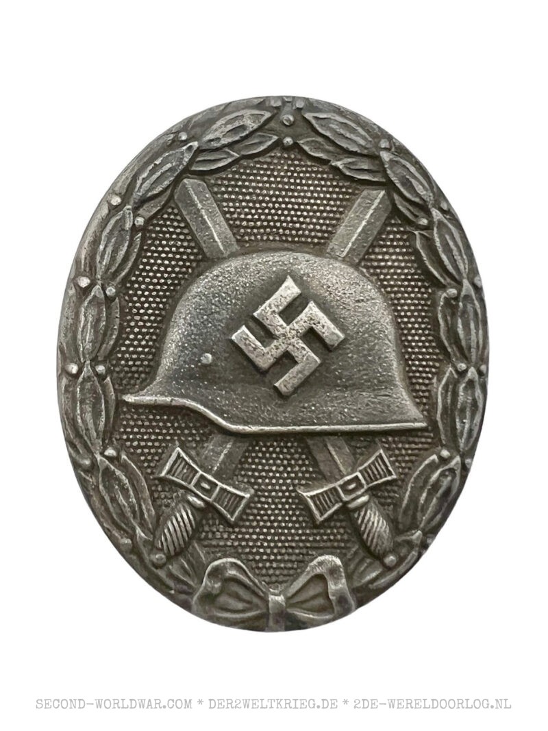Duitse gewondenbadge (Verwundetenabzeichen) zilver 92