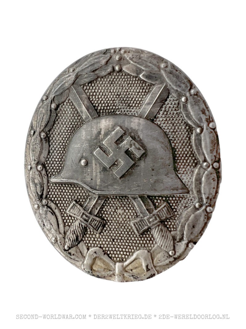 Duitse gewondenbadge (Verwundetenabzeichen) zilver 127