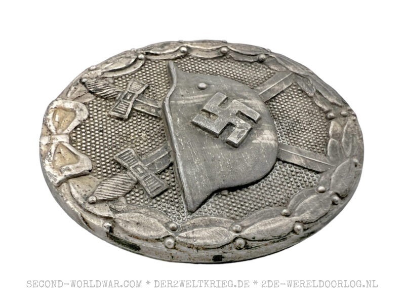 Duitse gewondenbadge (Verwundetenabzeichen) zilver 127 - Afbeelding 3