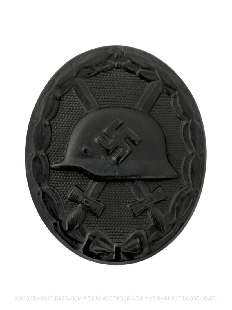 Duitse gewondenbadge (Verwundetenabzeichen) zwart 3 Wilhelm Deumer