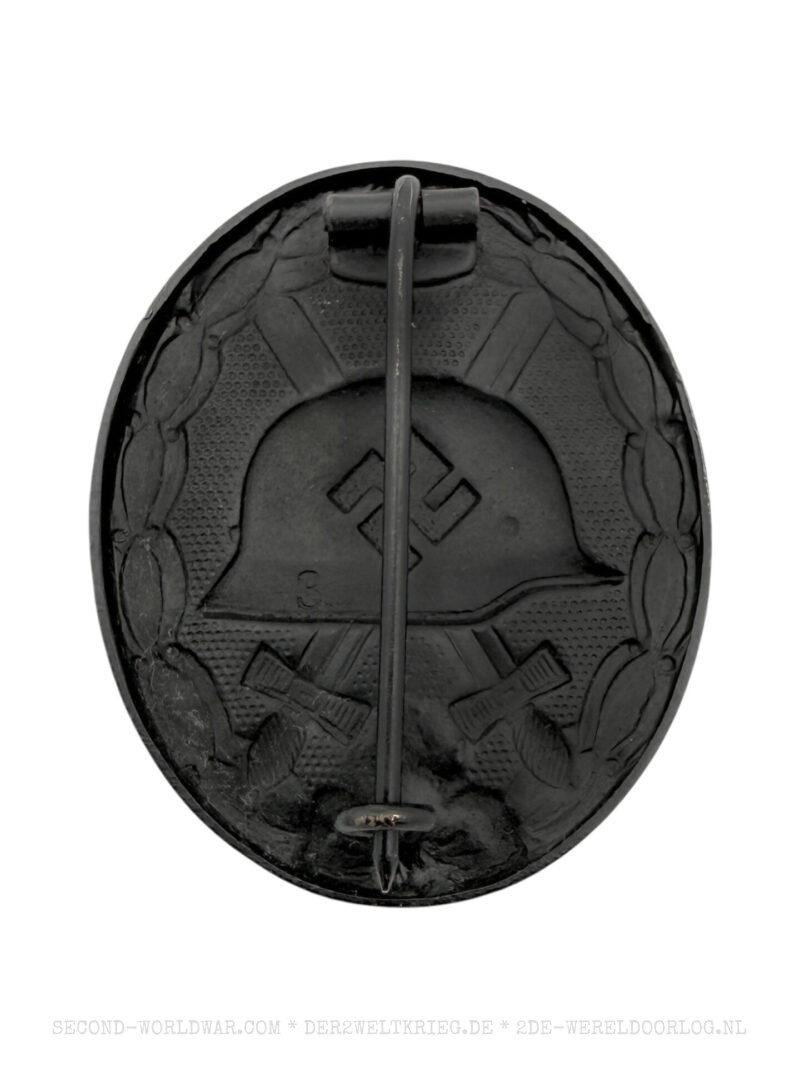 Duitse gewondenbadge (Verwundetenabzeichen) zwart 3 Wilhelm Deumer - Afbeelding 2