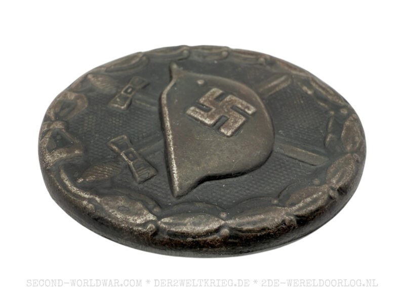 Duitse gewondenbadge (Verwundetenabzeichen) zwart 88 Werner Redo - Afbeelding 3