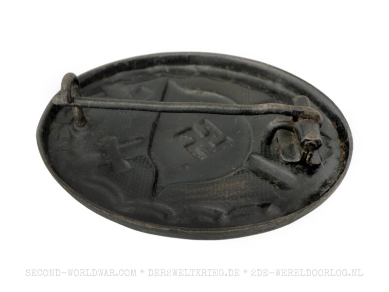 Duitse gewondenbadge (Verwundetenabzeichen) zwart 88 Werner Redo - Afbeelding 4