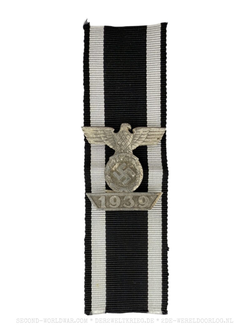 Duitse Wiederholungsspange 1939 voor het IJzeren Kruis 2de klasse 1914 L/14